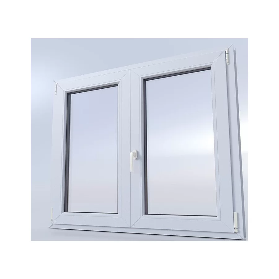 Fenêtre PVC 2 vantaux ouverture oscillo-battant sur mesure
