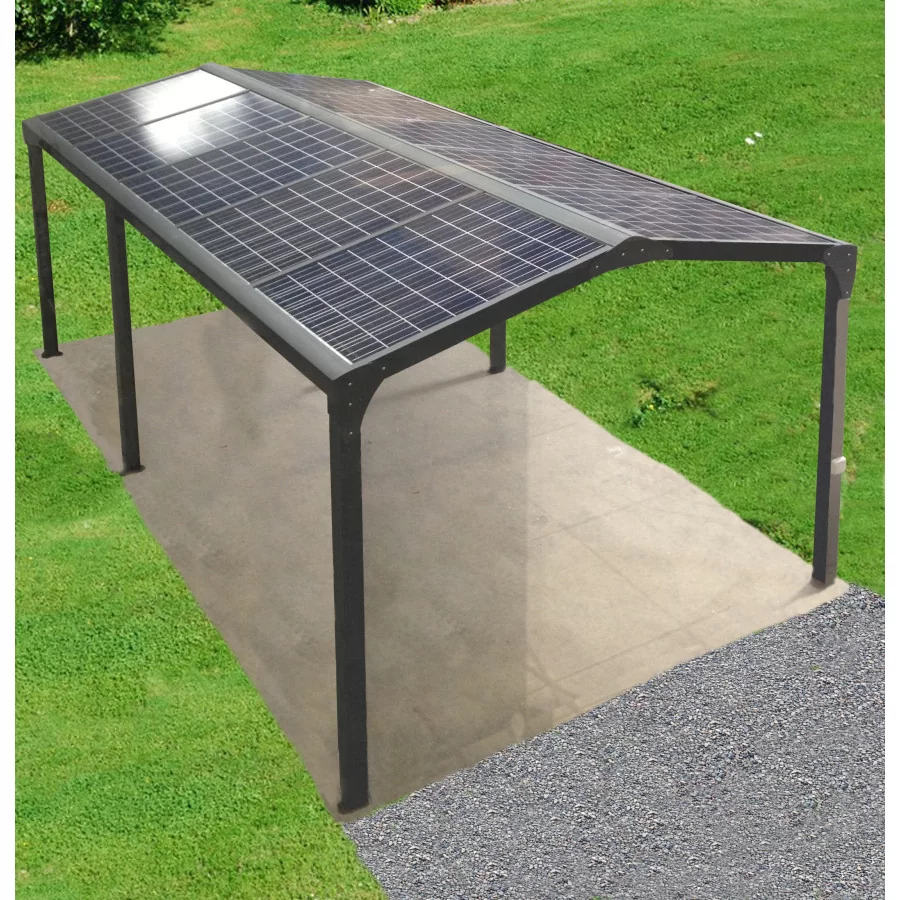Support de fixation kit de montage sur toiture, sol ou mural pour 2  panneaux solaires 30mm d'épaisseur