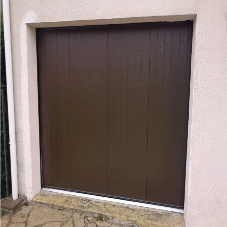 Porte de garage coulissante latérale à rainures - Porte latérale standard